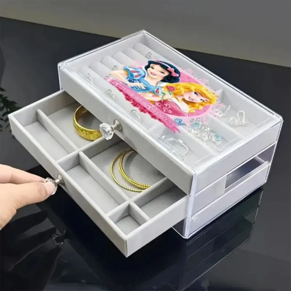 Boîte à bijoux princesse avec tiroirs – Image 8