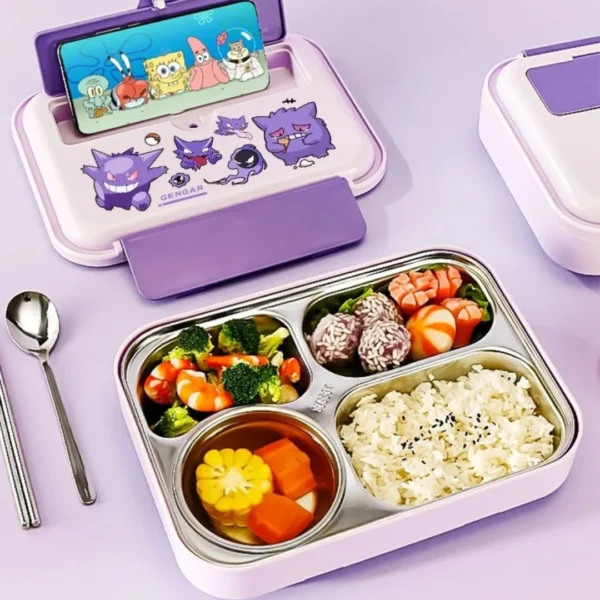 Boîte à goûter Pokemon inox – Image 9