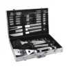 Boîte de transport ustensiles barbecue aluminium