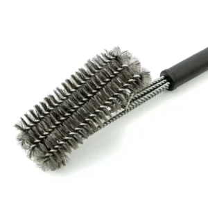 Brosse nettoyage barbecue triple tête inox
