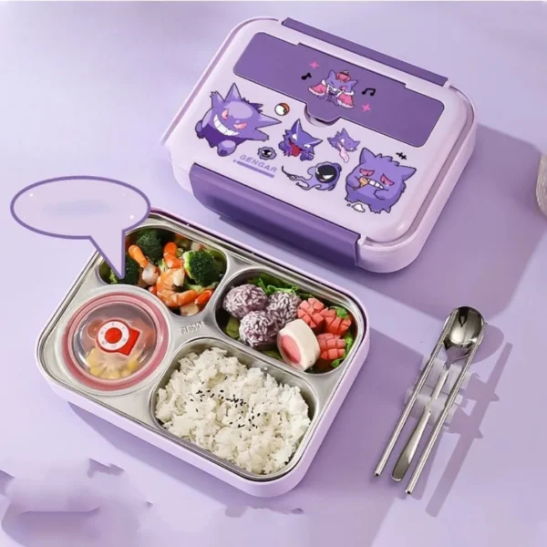 Boîte à goûter Pokemon inox – Image 5