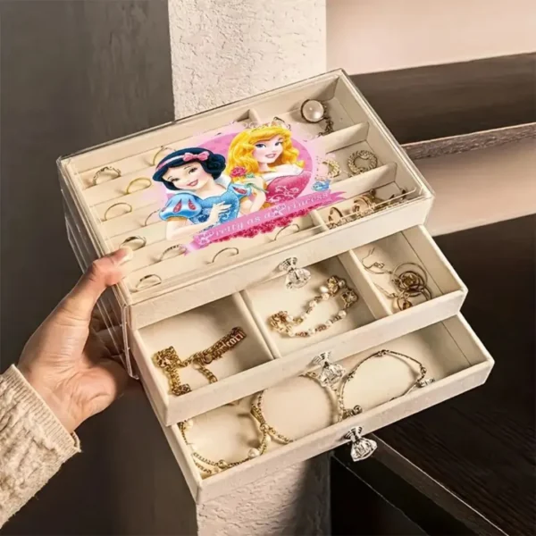 Boîte à bijoux princesse avec tiroirs – Image 7