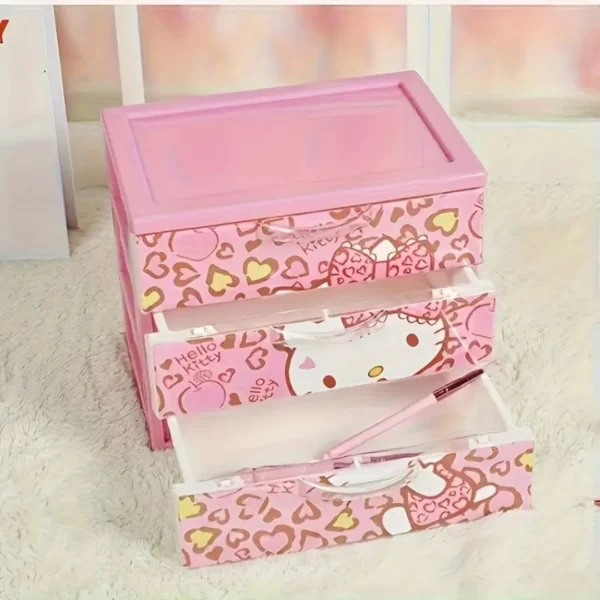 Boîte à bijoux Hello Kitty tiroirs – Image 4