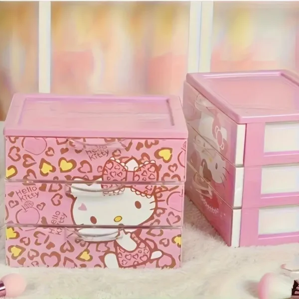 Boîte à bijoux Hello Kitty tiroirs – Image 6