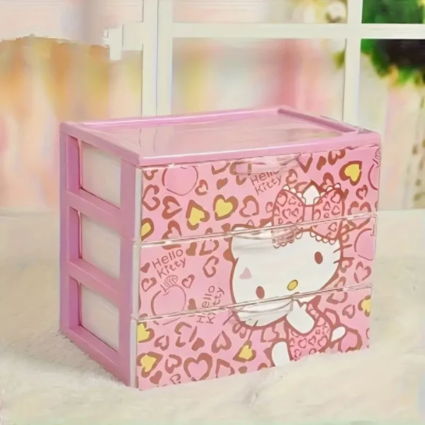 Boîte à bijoux Hello Kitty tiroirs – Image 3