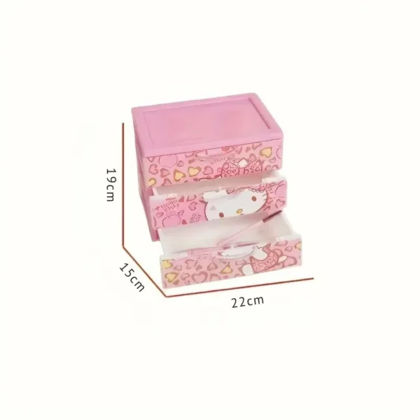 Boîte à bijoux Hello Kitty tiroirs – Image 7