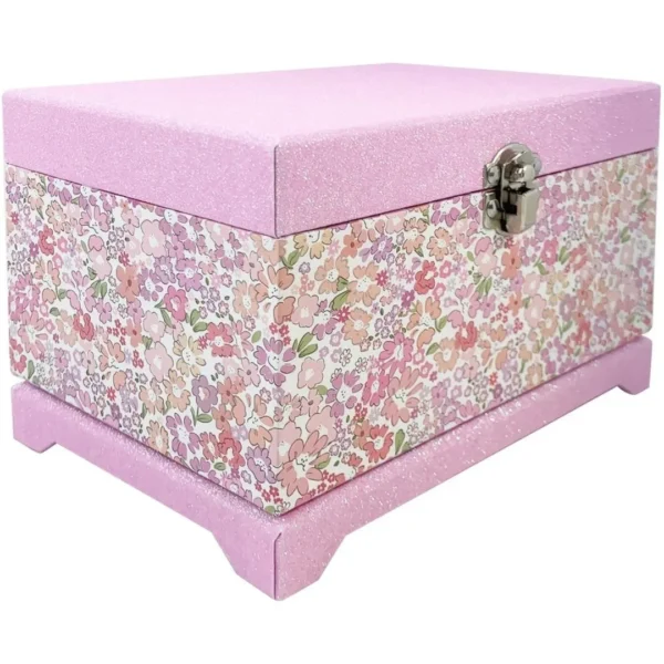 Boîte à bijoux enfant motif floral – Image 4