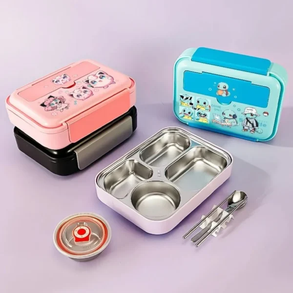 Boîte à goûter Pokemon inox – Image 14