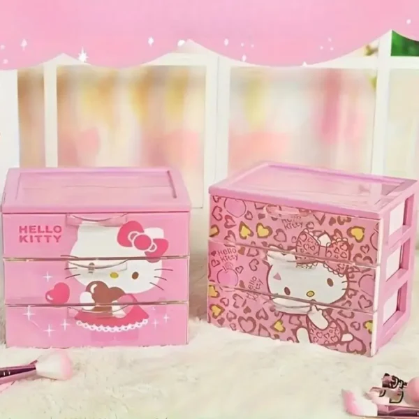 Boîte à bijoux Hello Kitty tiroirs