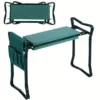 Tabouret jardinage pliant avec coussin