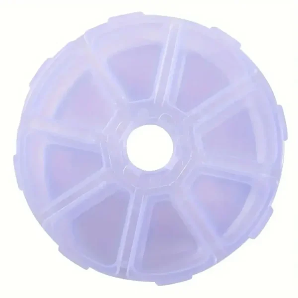 Boîte à bijoux ronde 8 cases – Image 8