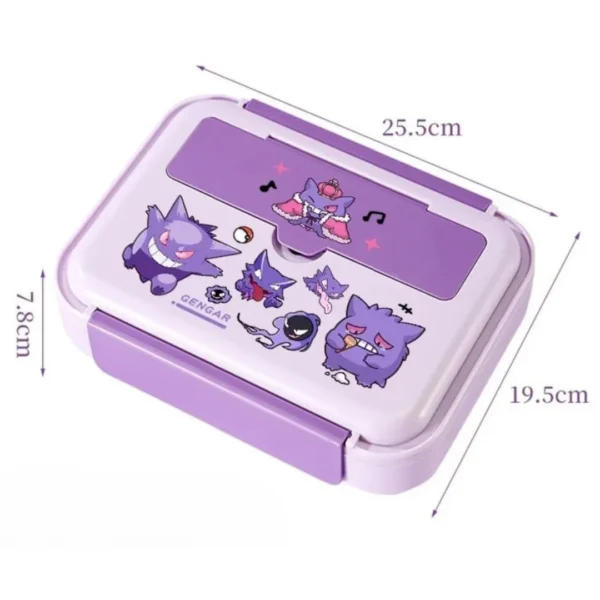 Boîte à goûter Pokemon inox – Image 3