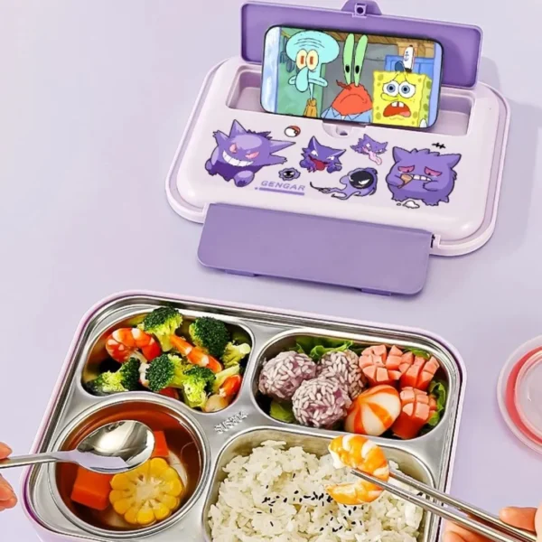 Boîte à goûter Pokemon inox – Image 6