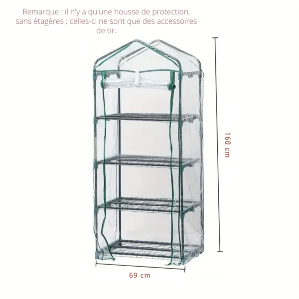 Bâche serre haute 4 niveaux – Image 3