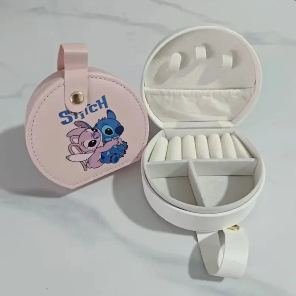 Boîte à bijoux Stitch demi-lune