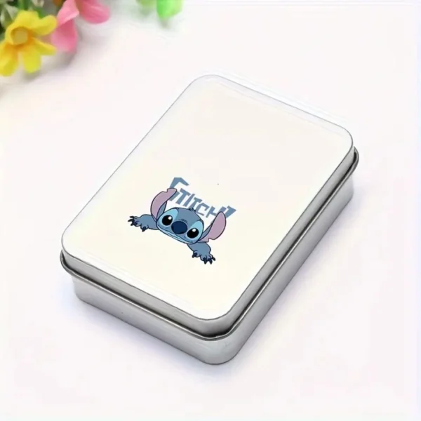 Boîte à bijoux Stitch métal rectangulaire – Image 5