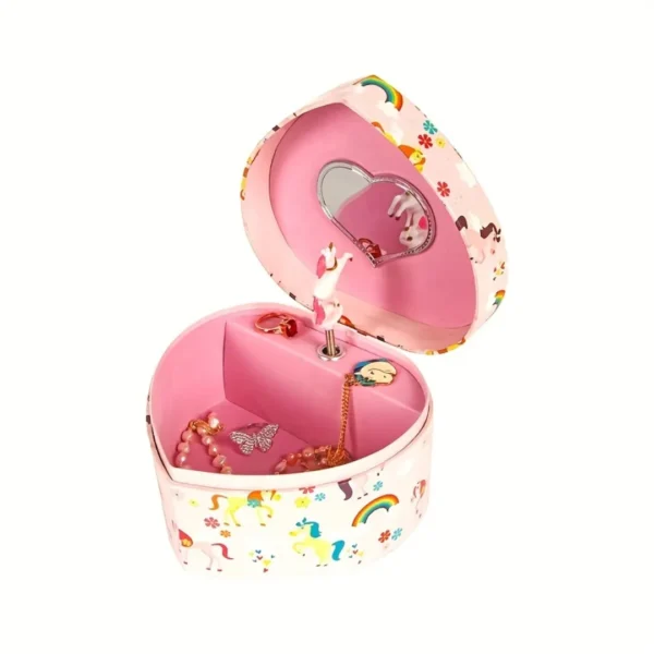 Boîte à bijoux cœur licorne – Image 4