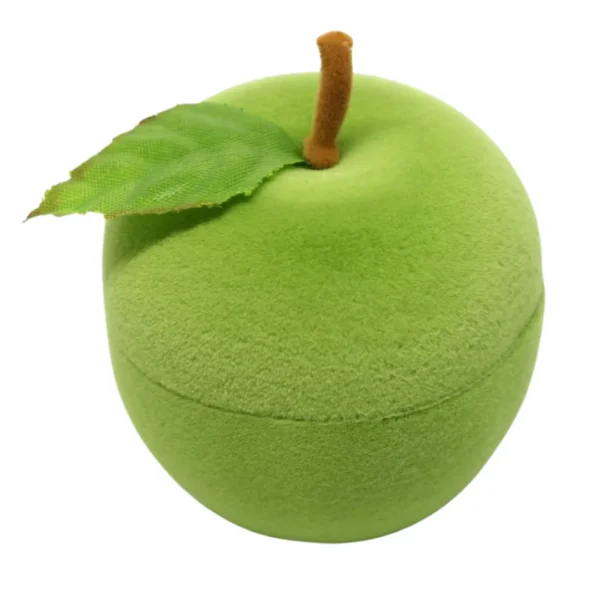 Boîte à bijoux pomme velours – Image 6