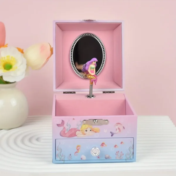 Boîte à bijoux sirène musicale – Image 2