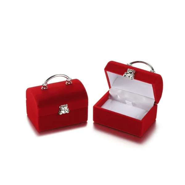 Boîte à bijoux velours ourson – Image 6