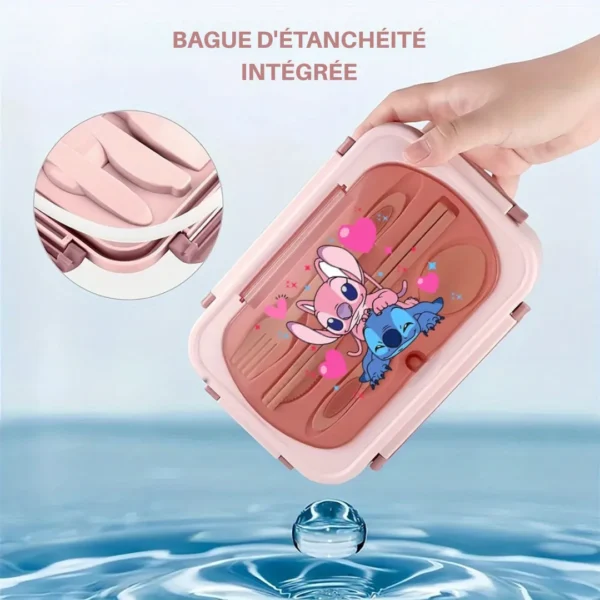 Boîte à goûter Stitch amoureux – Image 2