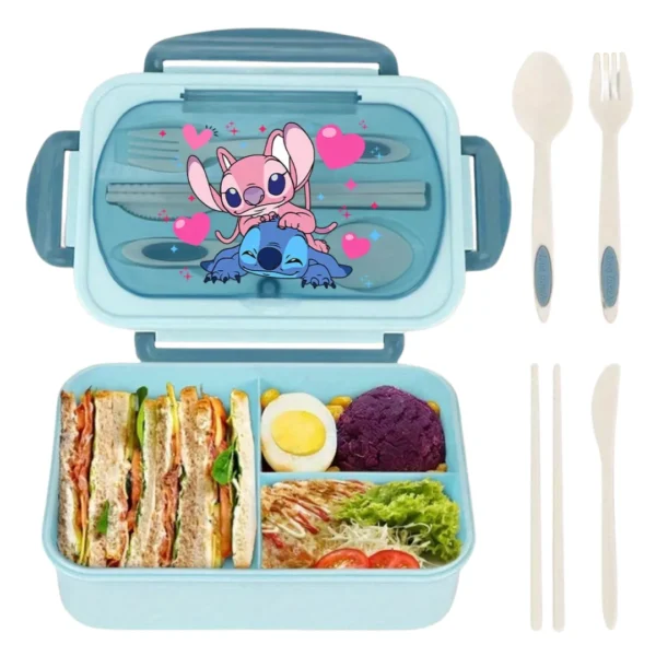 Boîte à goûter Stitch amoureux – Image 7