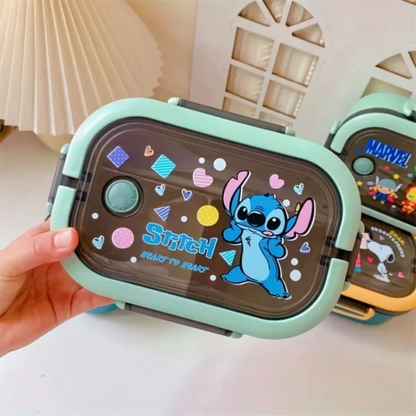Boîte à goûter Stitch amoureux