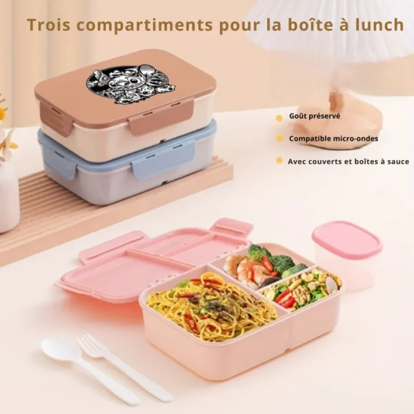 Boîte à goûter Stitch câlin duo – Image 2