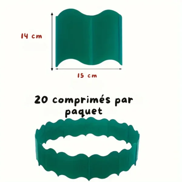 Bordure de jardin plastique sans creusage – Image 9