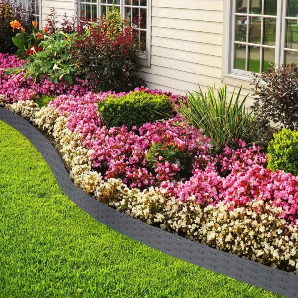 Bordure de jardin plastique tressée souple – Image 5