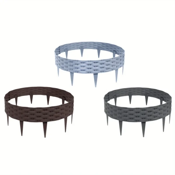 Bordure de jardin plastique tressée souple – Image 7