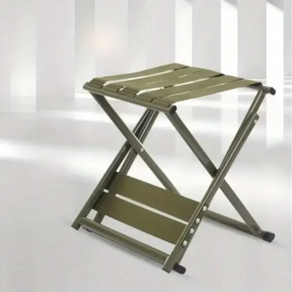 Chaise de jardin pliante métal robuste – Image 2