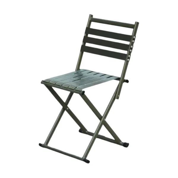 Chaise de jardin pliante métal robuste