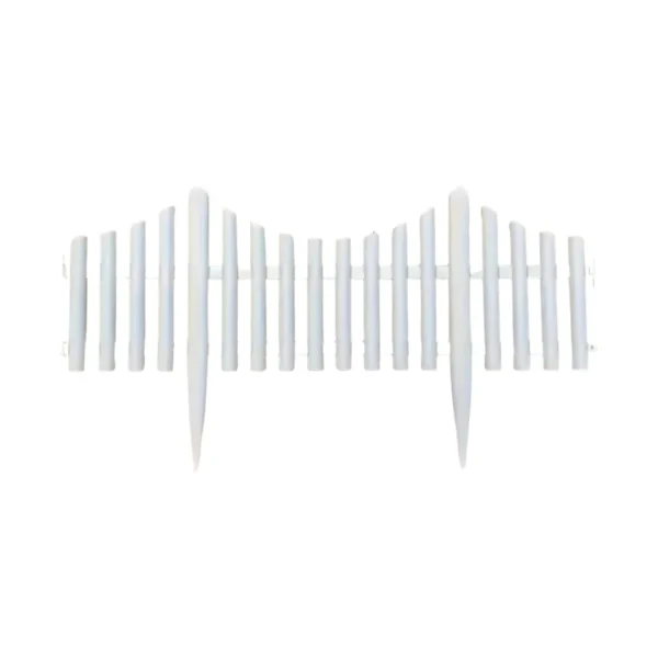Clôture de jardin plastique pointes décoratives