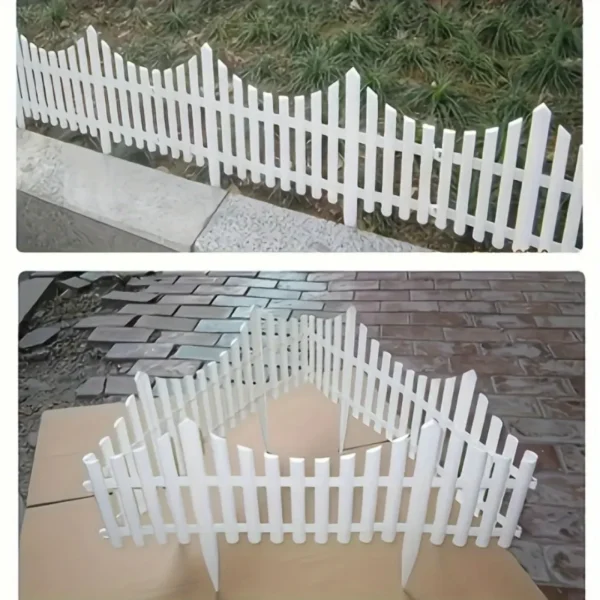 Clôture de jardin plastique pointes décoratives – Image 2