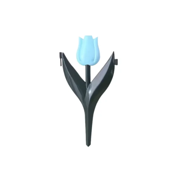 Clôture de jardin plastique tulipes décoratives – Image 8