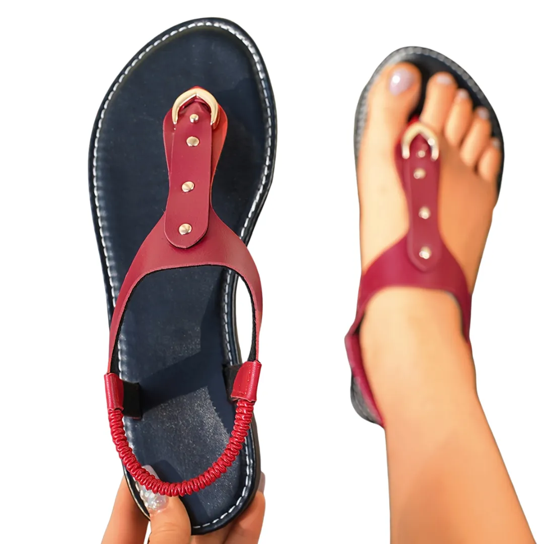 Sandales cuir plat confort femme – Image 6