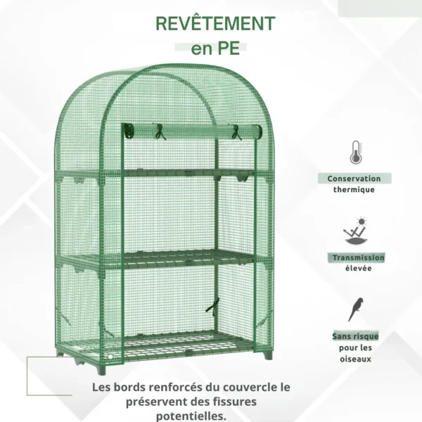 Serre de balcon 3 étagères – Image 5