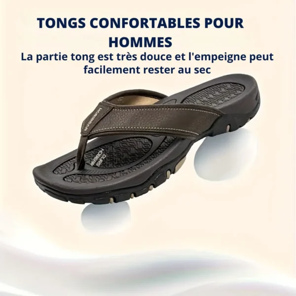 Tong cuir homme extérieur sport – Image 5