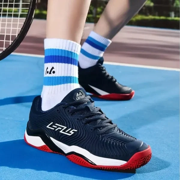 Chaussures badminton homme tige nervurée – Image 14