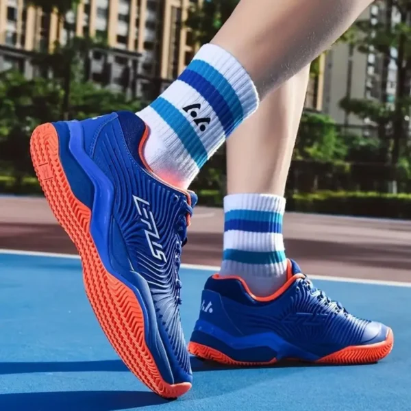 Chaussures badminton homme tige nervurée – Image 4