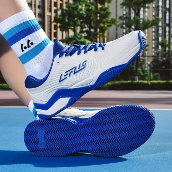 Chaussures badminton homme tige nervurée – Image 2