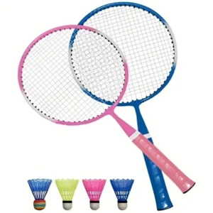 Raquettes badminton enfant avec housse illustrée