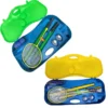 Set badminton jardin avec filet portable