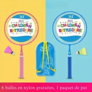 Alternative view of Raquettes badminton enfant débutant légères