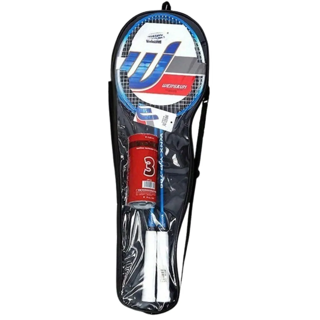 Raquettes badminton compétition fer et volant – Image 2