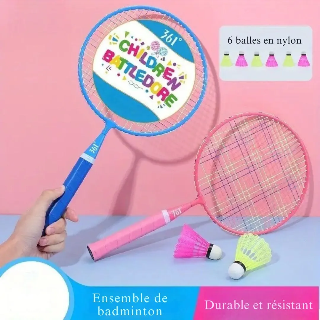Raquettes badminton enfant débutant légères – Image 8