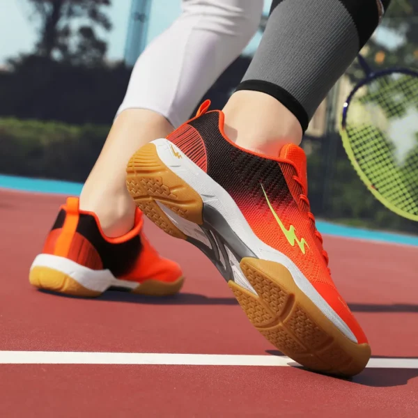 Baskets tennis antidérapantes gym amorti – Image 2