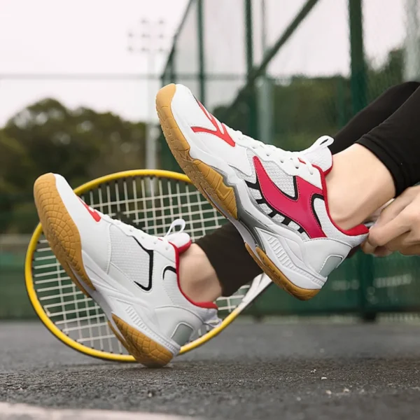Baskets tennis antidérapantes sport confort – Image 3