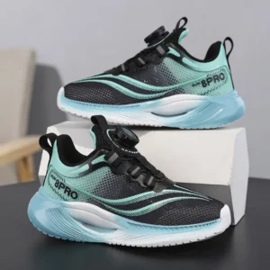 Chaussures badminton ado sangle réglable